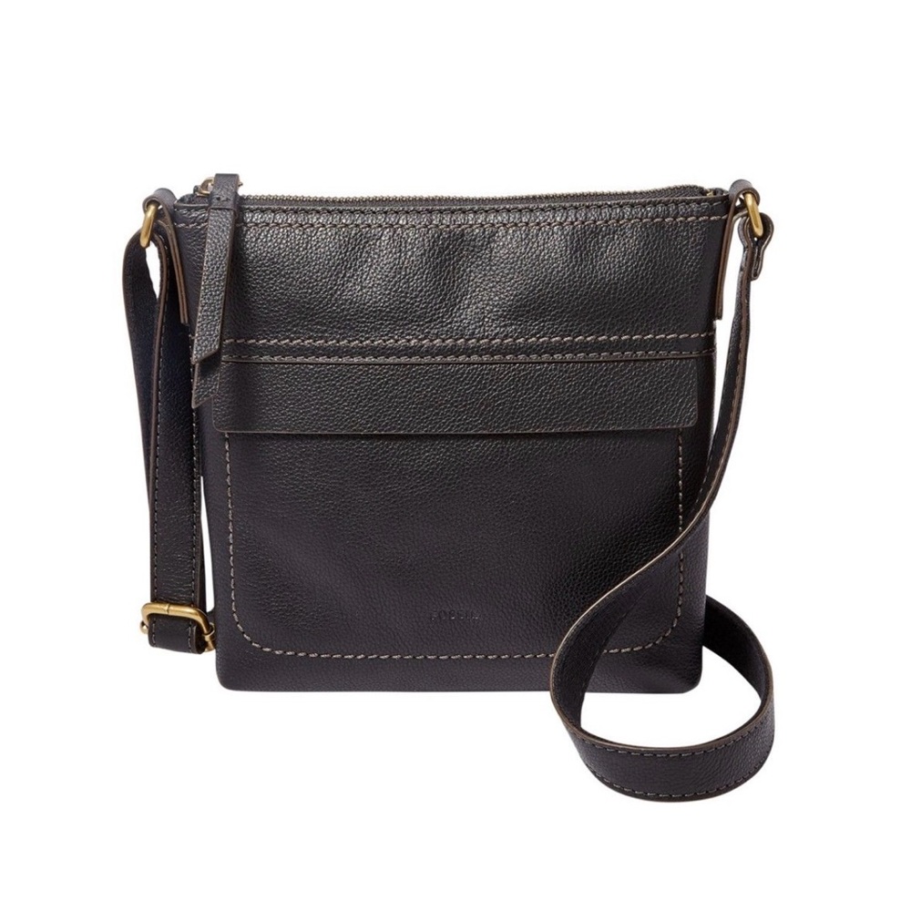 Fossil Dark Brown Crossbody Bag